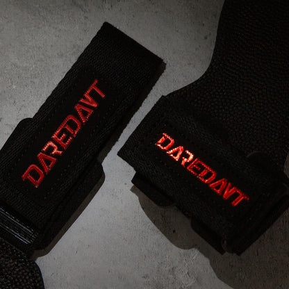 Daredant Grips - Weight Lifting Straps Crafted with Horween® Football Leather